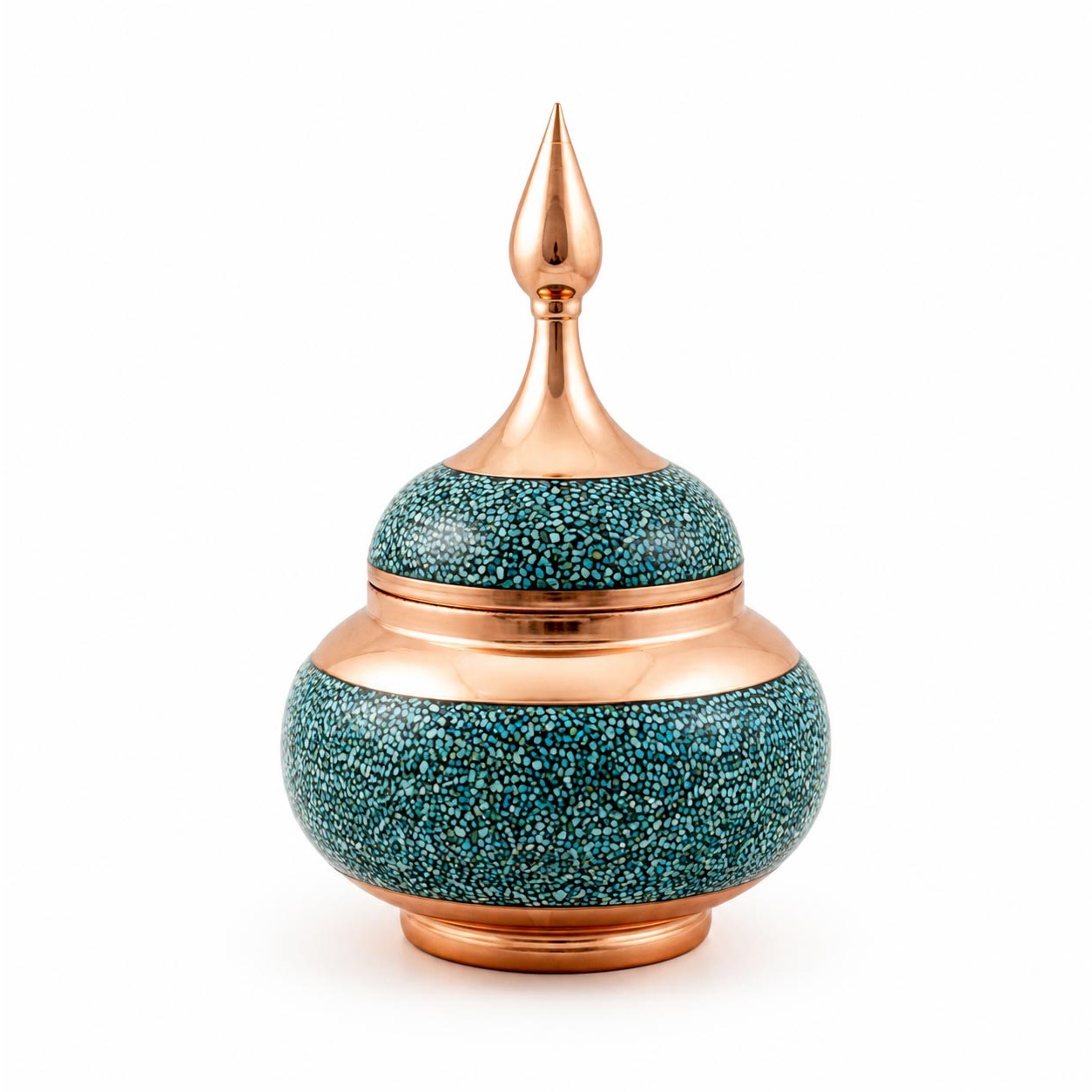 قندان فیروزه 13*8