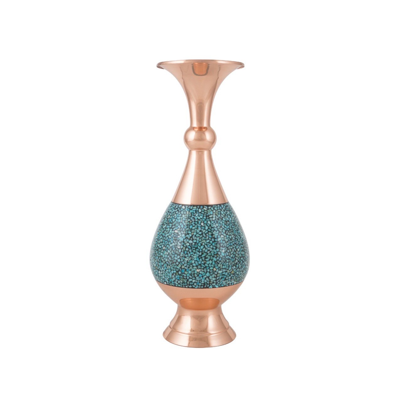 گلدان ارغوان فیروزه