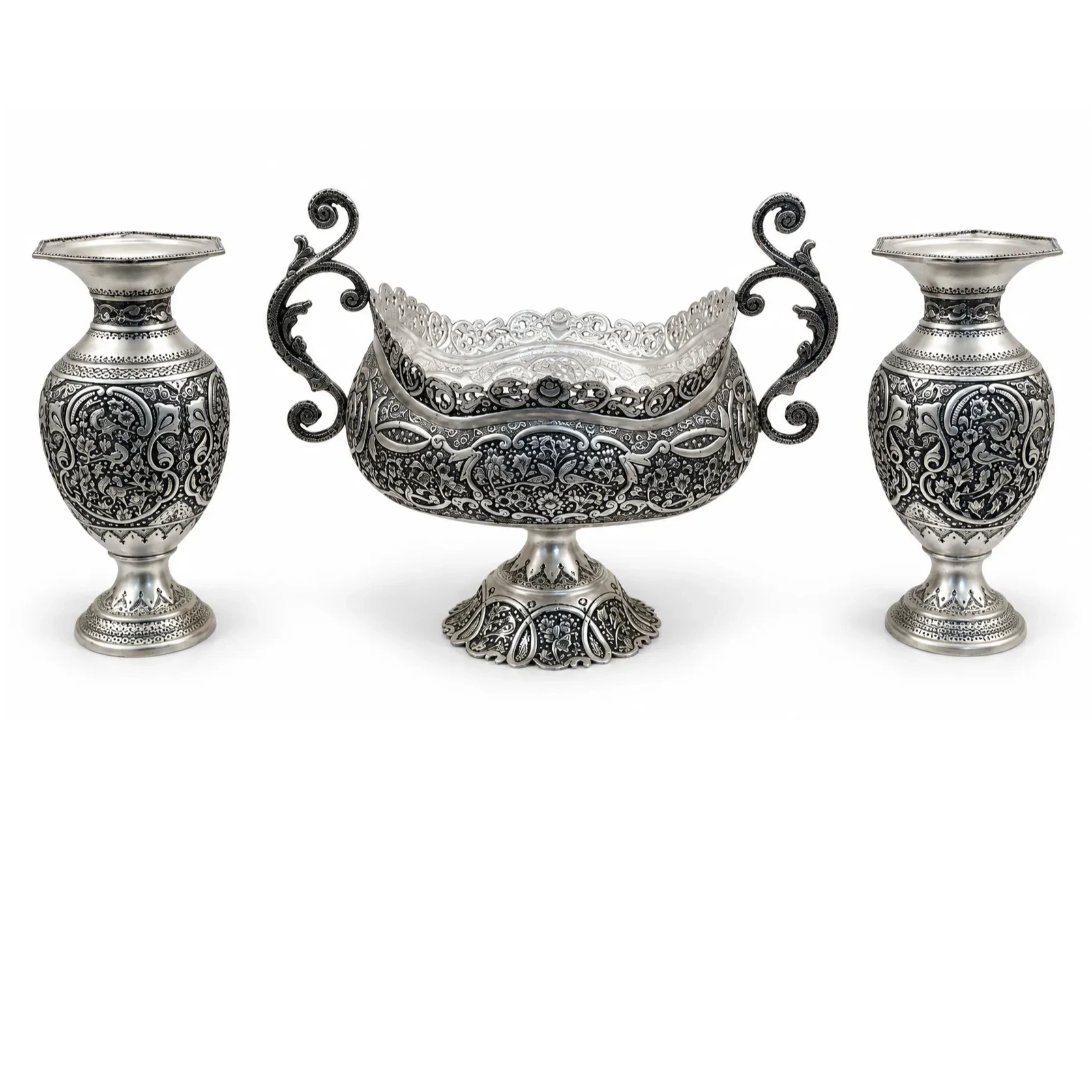 سرویس دکوری نقره ای 2