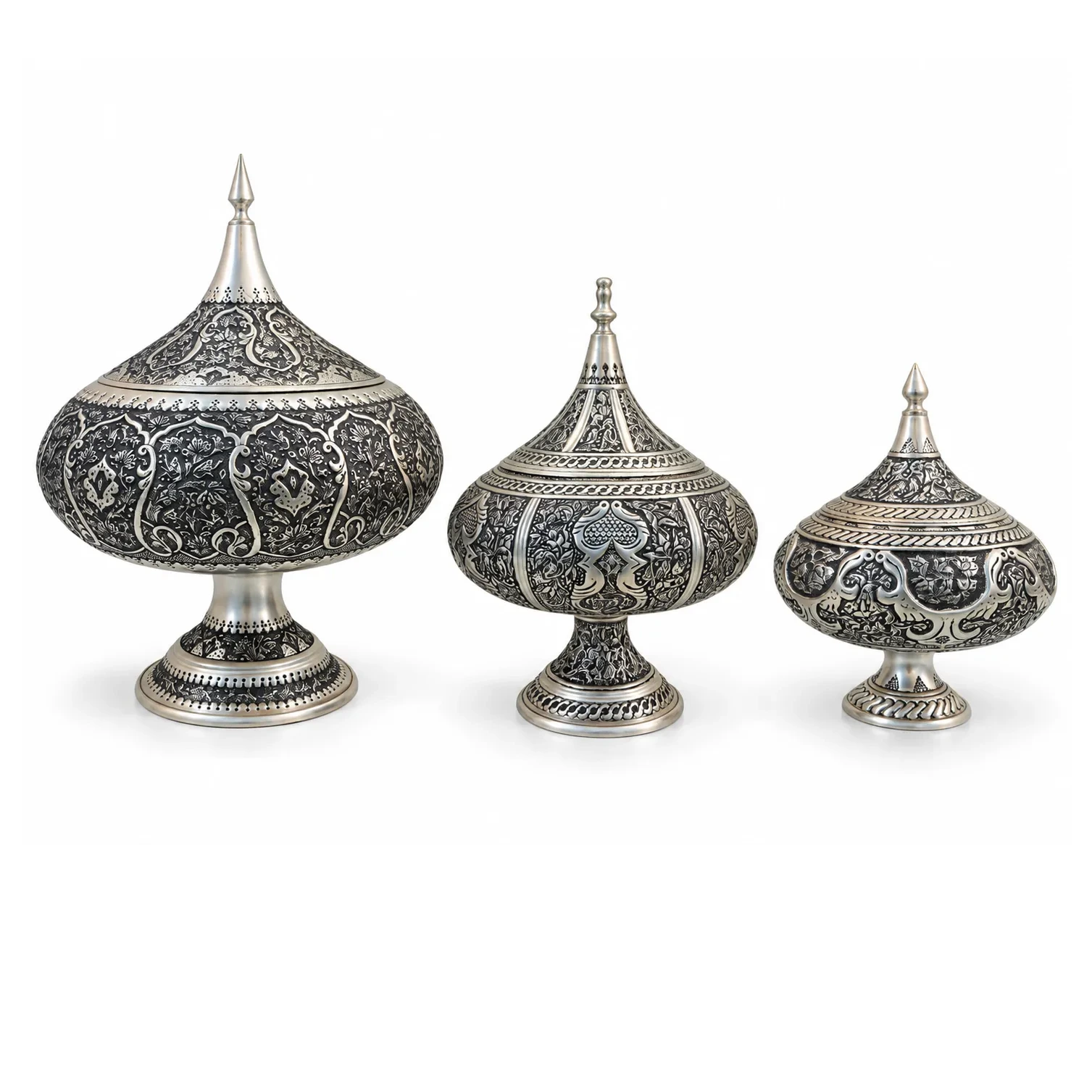 سرویس دکوری نقره ای 3
