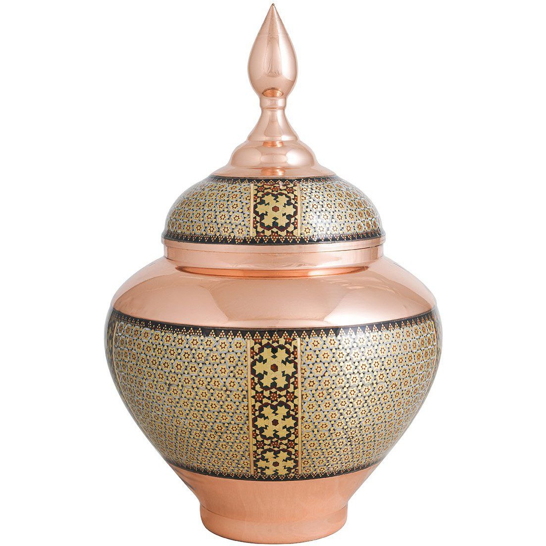 قندان سلطنتی خاتم کاری
