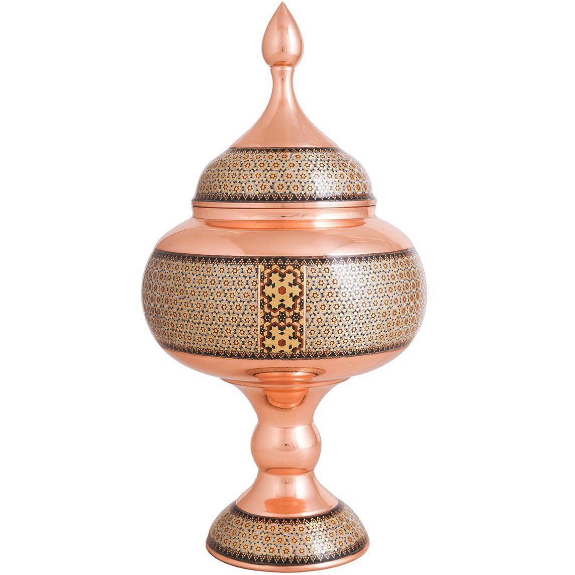 شکلات خوری خاتم کاری